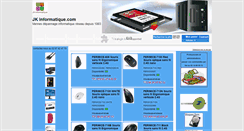 Desktop Screenshot of jkinformatique.com
