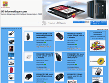 Tablet Screenshot of jkinformatique.com
